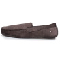 Men's Grey Moccasin Slipper - Isotoner