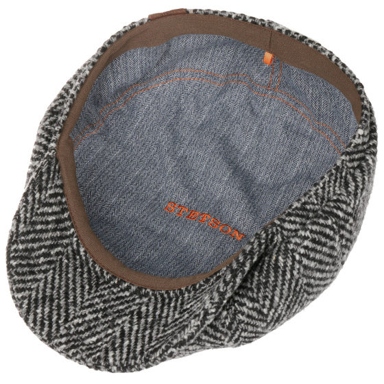 Casquette Hatteras Chevrons Noir et Gris - Stetson