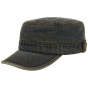 Casquette Militaire Denim Délavé Coton - Stetson