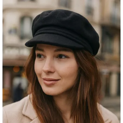 Fontana Wool Newsboy Cap - Barascon Reference: 22365 | Chapellerie Traclet
