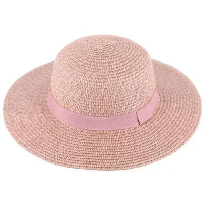 Elena Purple Paper Straw Wide-Brimmed Hat - Traclet Reference: 22373| Chapellerie Traclet