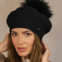 Béret Femme Lucie à Pompon - Fléchet