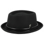 copy of Cheverny Porkpie Hat Crushable Felt Black - Fléchet