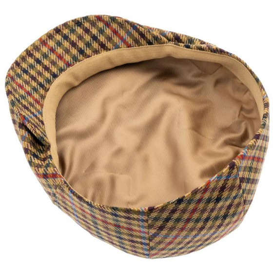 Casquette Edward Checked Camel CTH Ericson