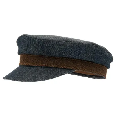 Casquette marin bleu jean's Båtsman Organic Denim