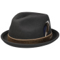Trilby Hat Faenza Woolfelt Felt Anthracite - Stetson