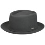 Chapeau Porkpie Brindisi Laine Woolfelt Gris - Stetson