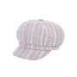 Light Gray Daniela Newsboy Cap - Traclet
