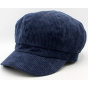 Barones Velvet Newsboy Cap - Traclet