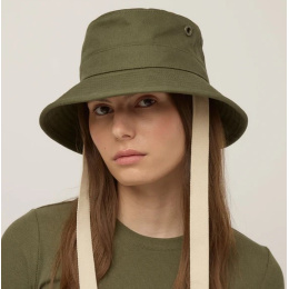 Olive Wide Brim Canvas Hat UPF 50+ - Tilley