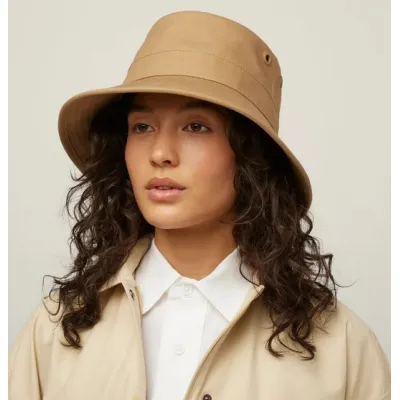 Khaki Wide Brim Canvas Bucket Hat UPF 50+ - Tilley  Reference: 22420| Traclet Hat Shop