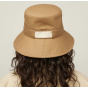 Dark Khaki Wide Brim Canvas Bucket Hat UPF 50+ - Tilley