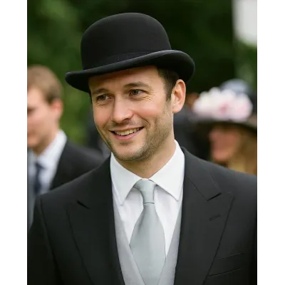 Chapeau Melon Feutre Laine Noir - Traclet