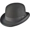 Chapeau Melon Feutre Laine Noir - Traclet  Référence : 22423-Chapellerie Traclet