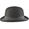 Chapeau Melon Feutre Laine Noir - Traclet  Référence : 22423-Chapellerie Traclet