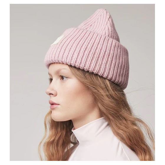 Pink Merino Wool Alpine Beanie - Tilley Pink Merino Wool Alpine Beanie - Tilley