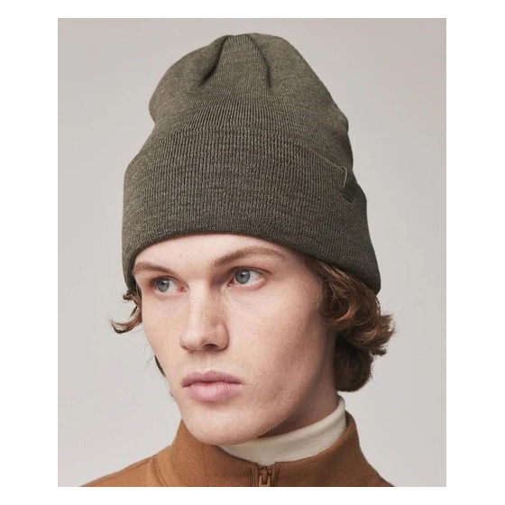 The Merino Wool Beanie Olive - Tilley
