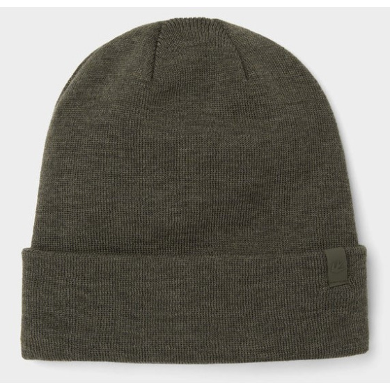 The Merino Wool Beanie Olive - Tilley