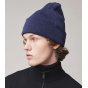 The Merino Wool Beanie Navy Blue - Tilley