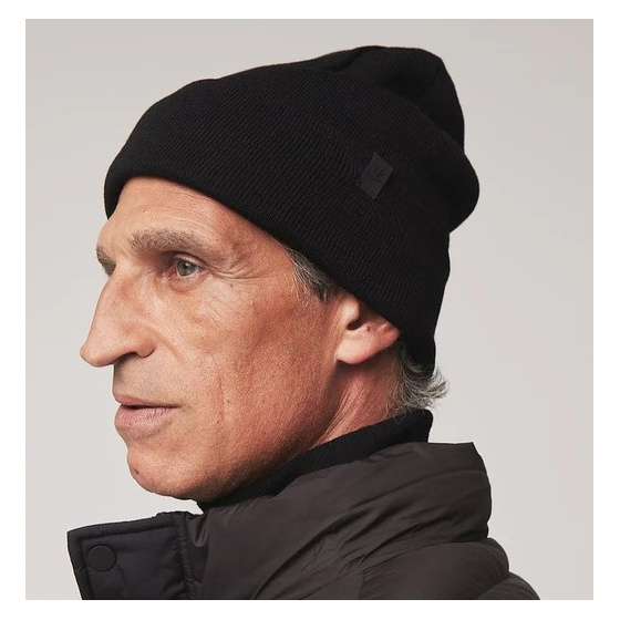 Bonnet Le Merino Laine Noir - Tilley
