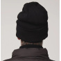 The Merino Wool Beanie Black - Tilley