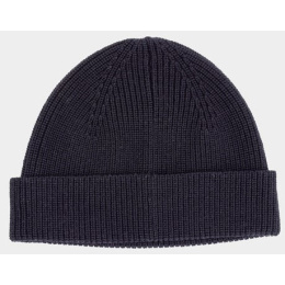 Navy Merino Wool Hydrowool Beanie - Tilley