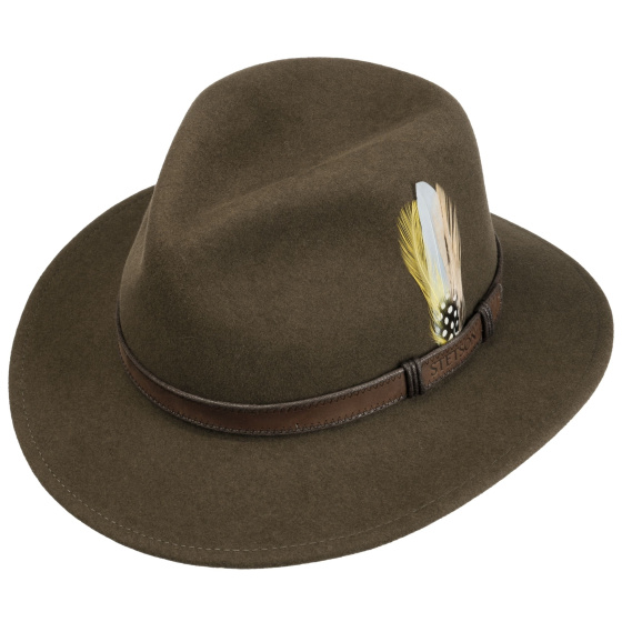 Traveller Hat Rutherford Vitafelt Taupe - Stetson