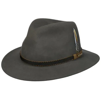 Chapeau Delaware Valrico Vitafelt Gris - Stetson