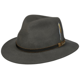 Chapeau Delaware Valrico Vitafelt Gris - Stetson