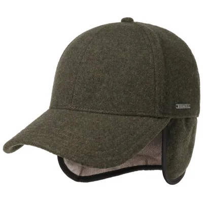 Casquette Baseball VABY Olive - Stetson  Reference : 22438| Chapellerie Traclet