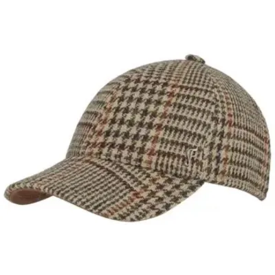 Pessac Baseball Cap Harris Tweed - Flechet reference 22445 traclet hat shop