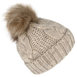 copy of Navy Perla Pompom Beanie - Traclet