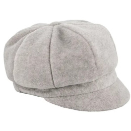 Casquette Gavroche Janice Polaire Gris Clair - Traclet