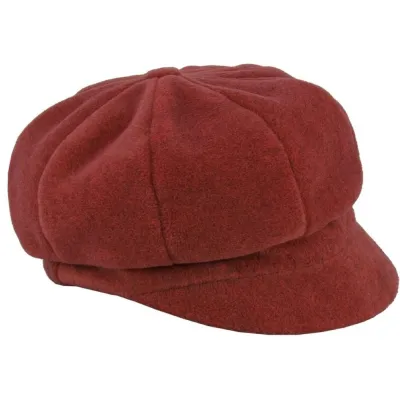 Casquette Gavroche Janice Polaire Brique - Traclet