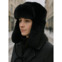Black Faux Fur Tivoli Ushanka - Flechet