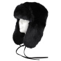 copy of Black Polyester Faux Fur Ushanka - Traclet