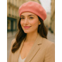 Classic Pink Wool Beret - Traclet
