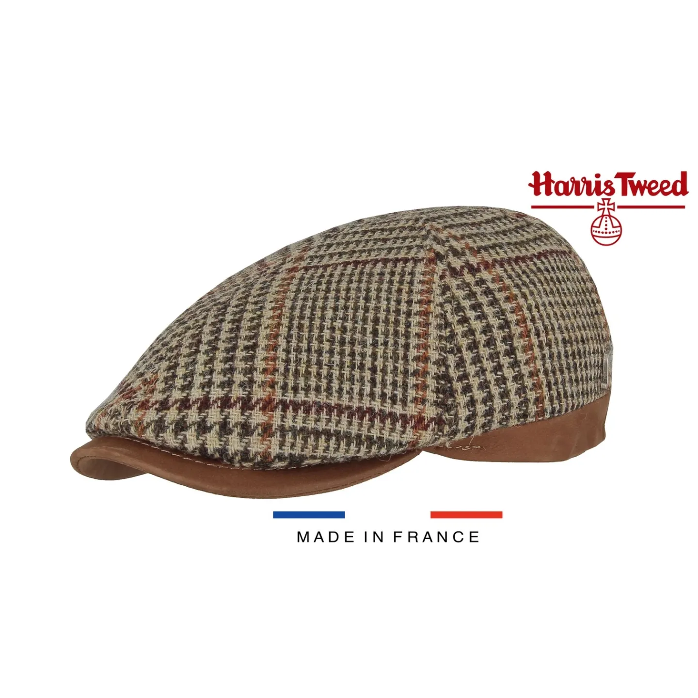 Casquette Plate Doubs Laine Vierge Beige - Flechet   - achat et vente casquette plate homme Reference : 22443| Chapellerie Tr
