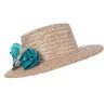 Canotier Femme Mayra Paille Naturelle - Traclet Reference : 22463| Chapellerie Traclet