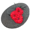 Provencal Hat Pamela Carmina Black Straw - Traclet Reference: 22464| Traclet Hat Shop