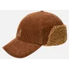Cozy Cord Ear Flap Cap Camel - Kangol ref 22471 traclet hat shop