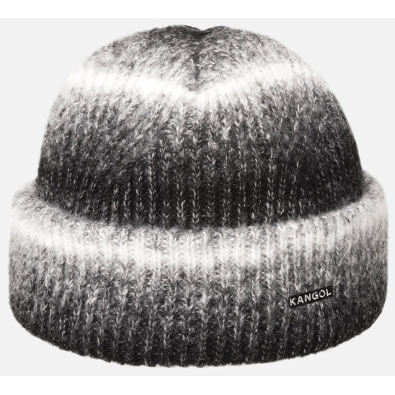 Bonnet Heathered 2-way Noir - Kangol Bonnet Heathered 2-way Noir - Kangol
