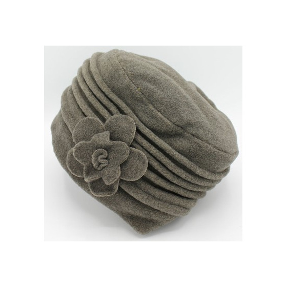 Juliette Flower Polar Beanie - Traclet