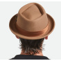 Porkpie Stout Tan Hat - Brixton