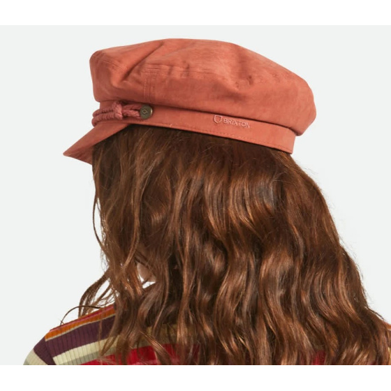 Fiddler Terracotta Brushed Sailor Cap - Brixton Fiddler Terracotta Brushed Sailor Cap - Brixton