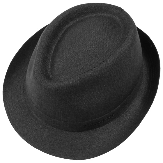 Chapeau Trilby Lin Noir - Stetson