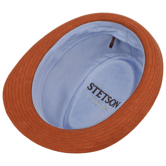 Chapeau Trilby Lin Orange - Stetson