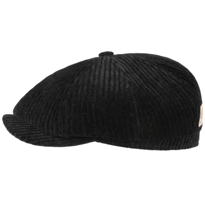 Casquette Hatteras Dwayn Velours Noire - Stetson