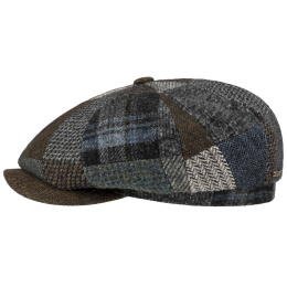 copy of Stetson Hatteras Biloxi Patchwork Wool Cap