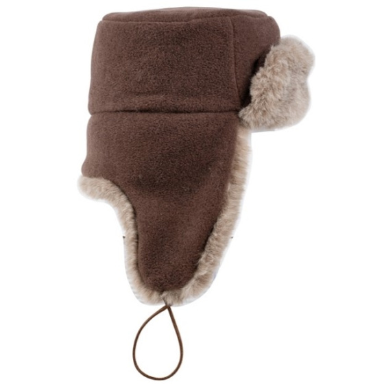 Chapka Norley Polaire Fausse Fourrure Marron - Traclet